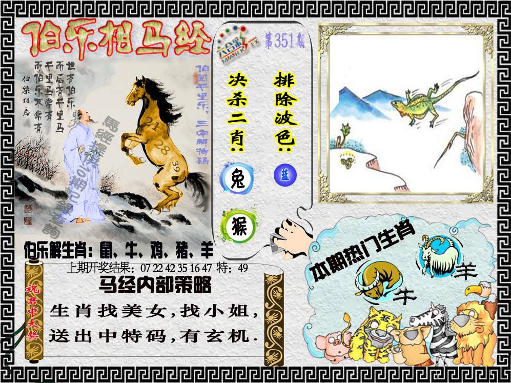 351期伯乐相马经[图]