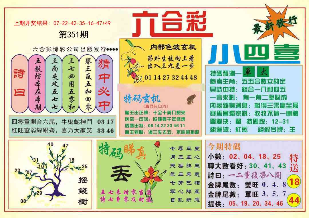 351期小四喜[图]