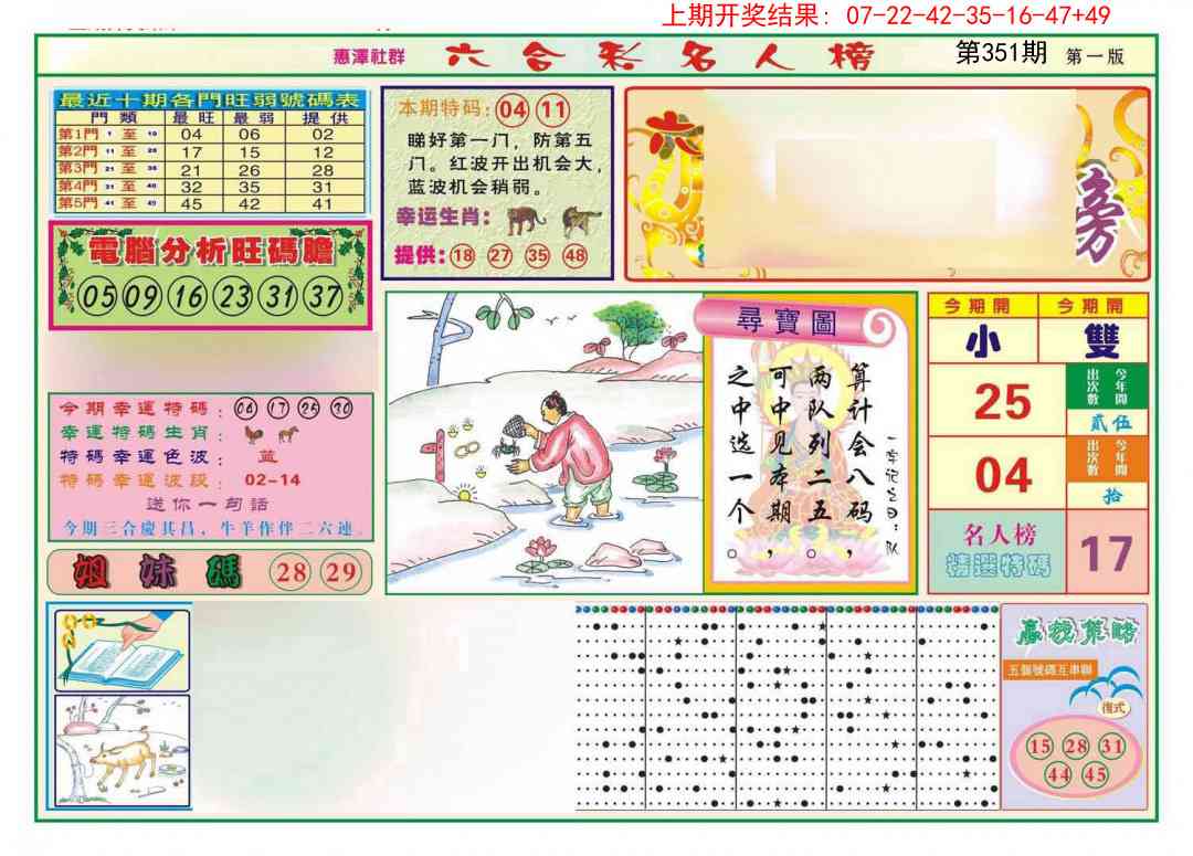 351期名人榜A[图]