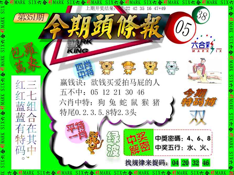 351期今期头条报[图]