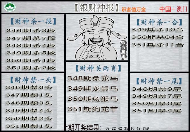 351期银财神[图]