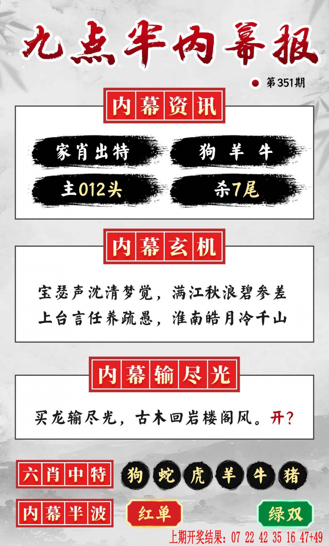 351期九点半内幕报[图]