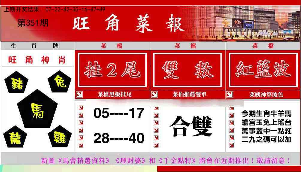 351期旺角菜报[图]