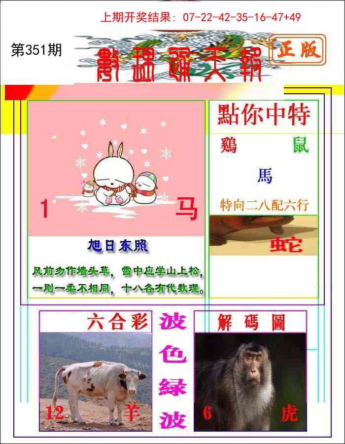 351期数理通天[图]