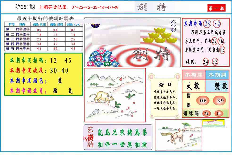 351期九龍创特A(推荐)[图]