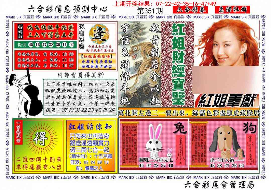 351期红姐财经宝鉴[图]