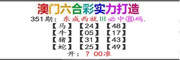 351期东成西就[图]